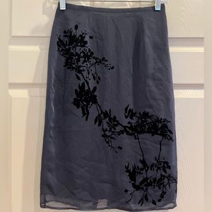 EXPRESS silky lined skirt